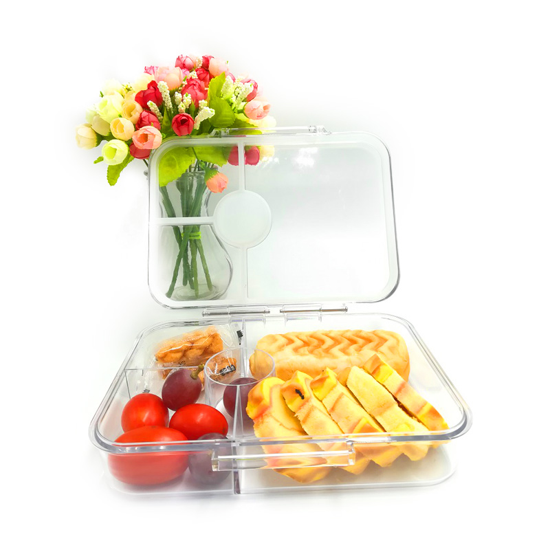 Clear Tritan Custom Kid Lunch Bento Box