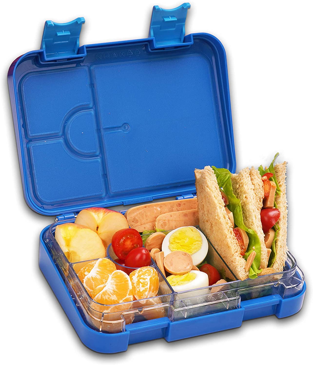 Sandwich Bento Lunch Box Manufacturers With Lid Dividers