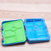 Plastic Bento Box with Removable PP Board Reusable Eco-friendly Detachable Bento Lunch Box Outdoor Food Container