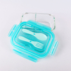 Glass And Silicone Bento Lunch Box